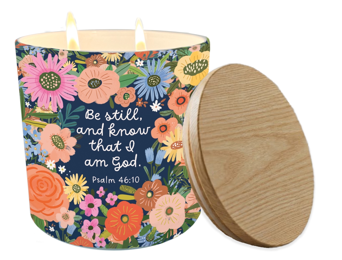 CNDLG-67 Soy Candle Be Still And Know 13 Oz
