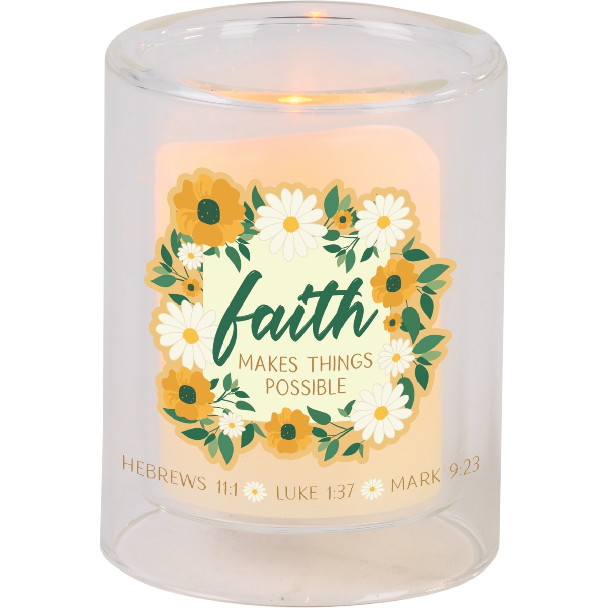 GCH-03-27 Candleholder Votive Faith Makes Things