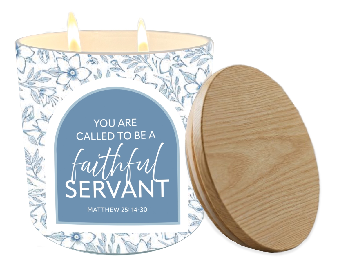 CNDLG-72 Soy Candle Faithful Servant 13 Oz