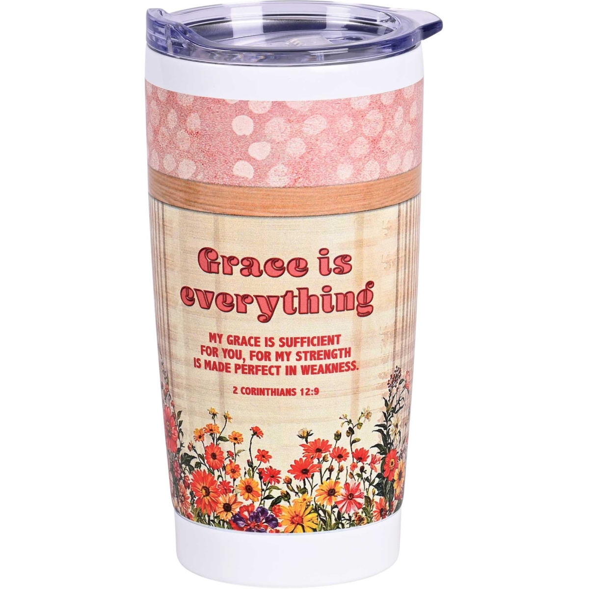 SSTUMW-200 Tumbler Floral Grace Is Everything 20Oz