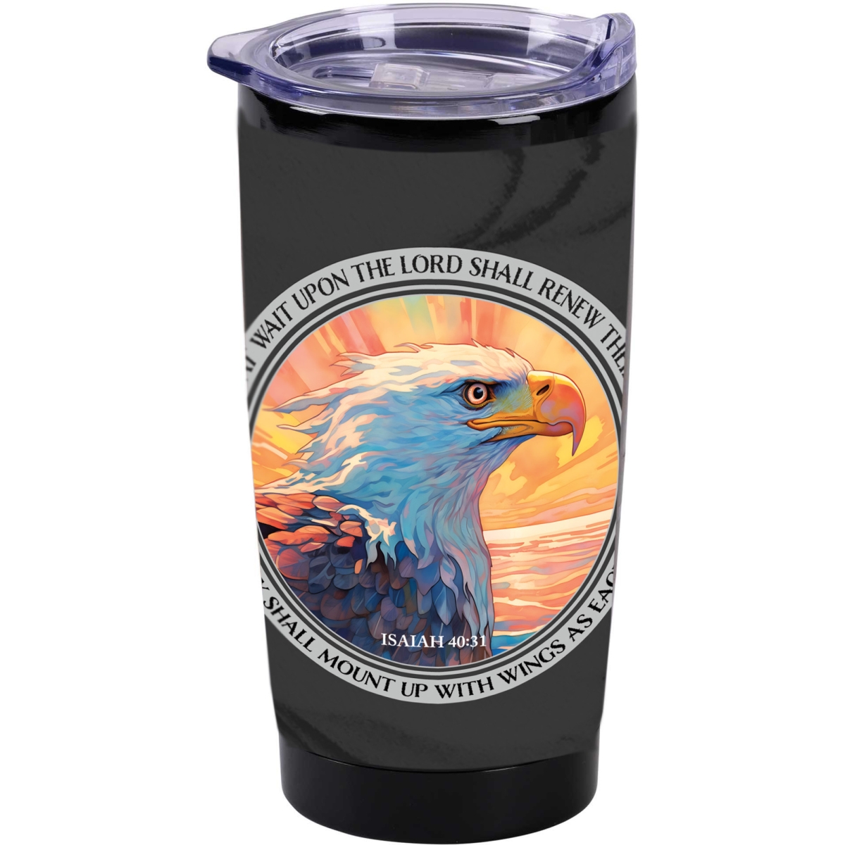 SSTUMB-144 Tumbler Eagle But They That Wait 20 Oz