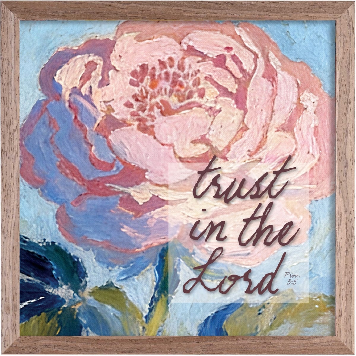 FRMWDDW-1212-4 Framed Wall Art Trust In The Lord