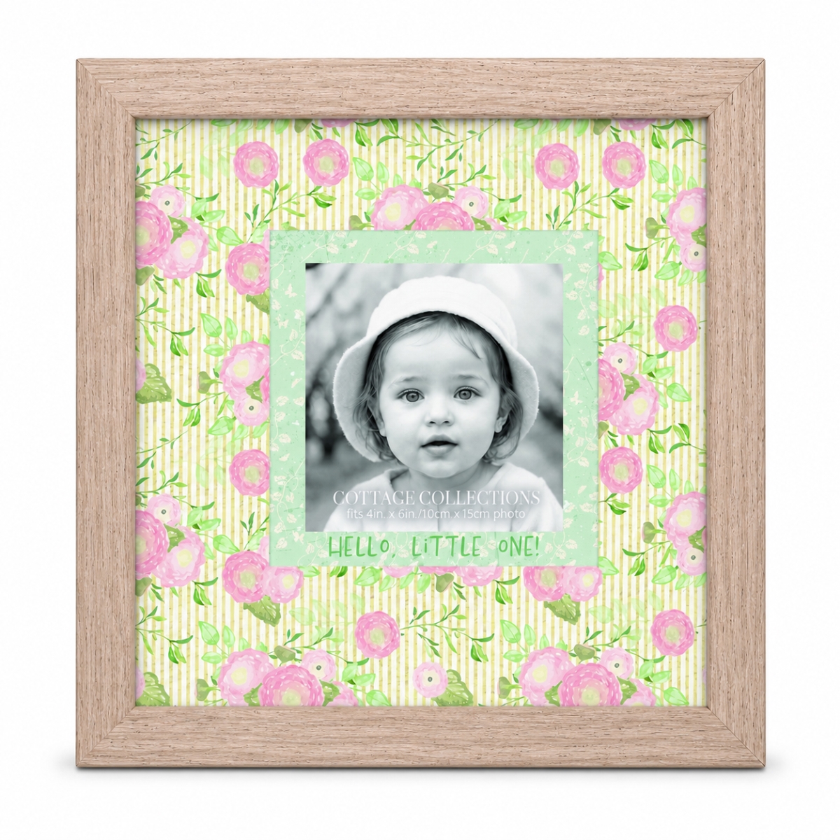 FRMWDDW-88-6 Photo Frame Hello Little One! 8X8