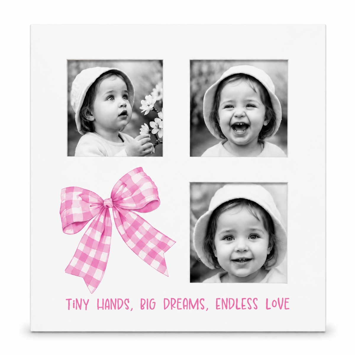 PFC101 Photo Frame Girl Tiny Hands Big Dreams