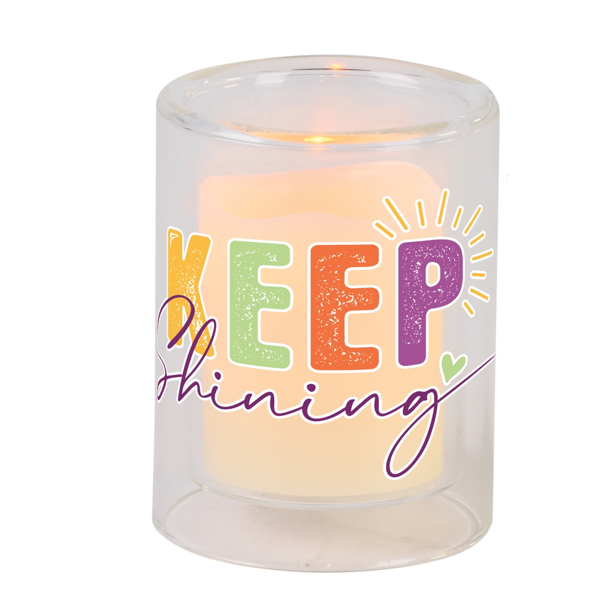 GCH-03-42 Candleholder Keep Shining Votive