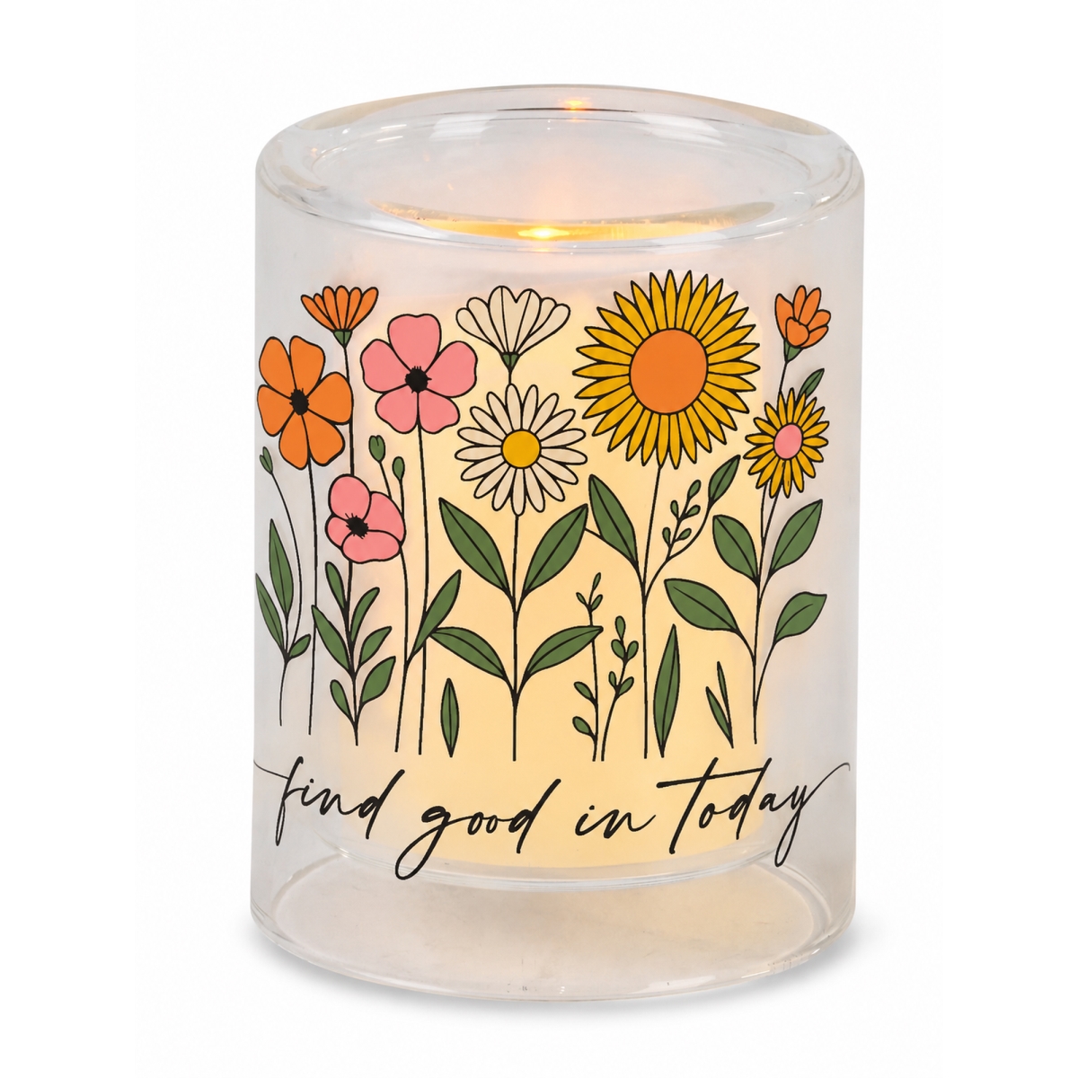 GCH-03-40 Candleholder Find Good In Today Votive
