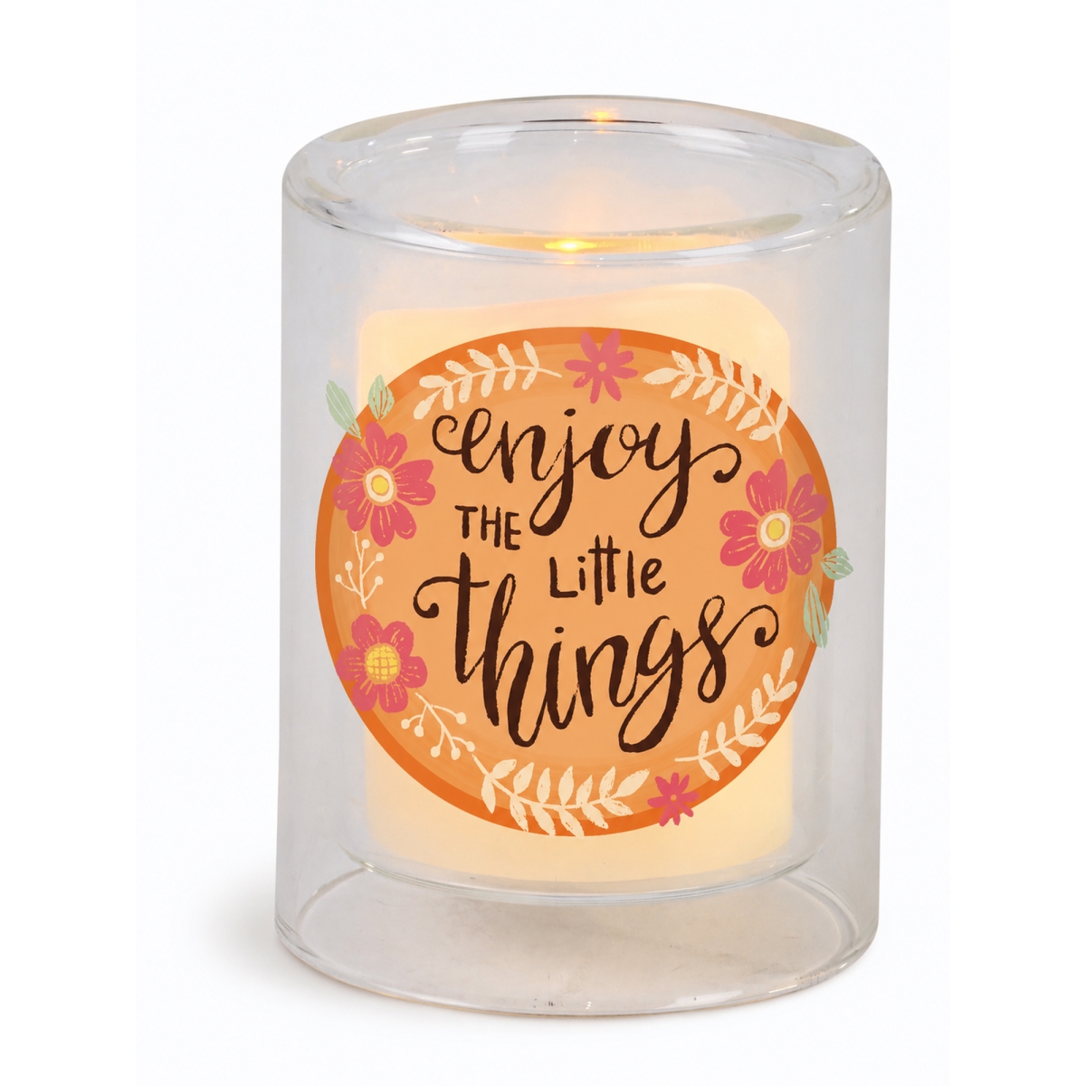 GCH-03-39 Candleholder Enjoy The Little Things