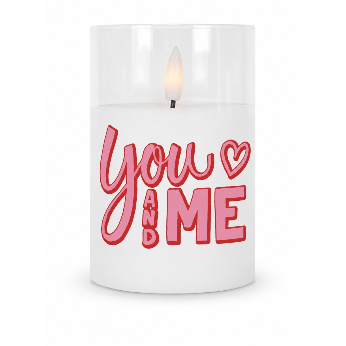 CNDLED44 LED Candle You And Me Wax