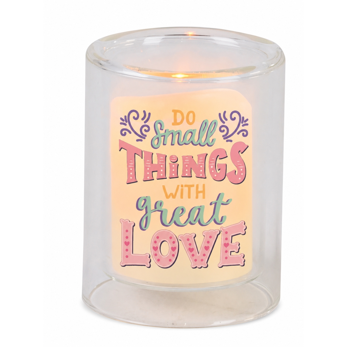 GCH-03-36 Candleholder Do Small Things With Great