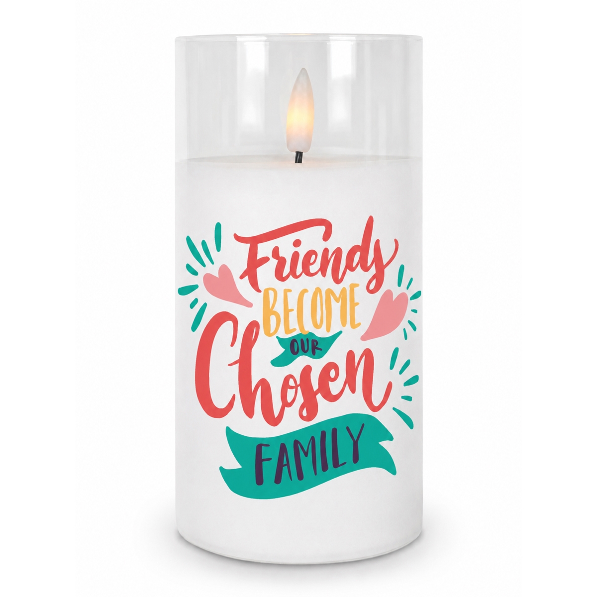 CNDLED65 LED Candle Friends Become Our Chosen