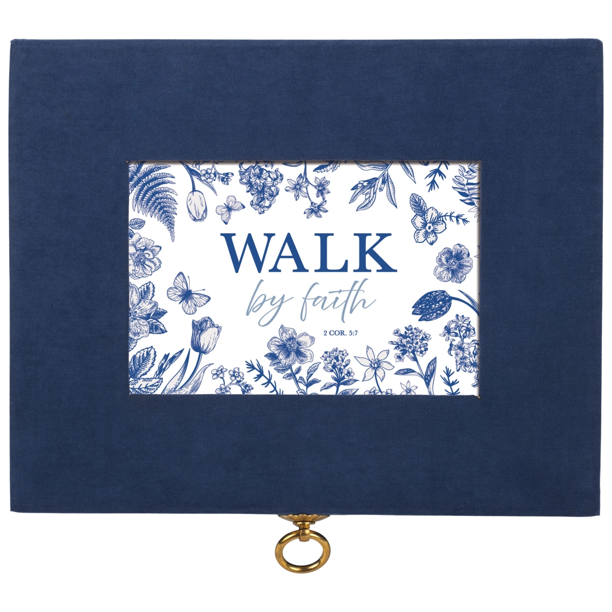 LBN1006SM Suede Music Box Walk By Faith