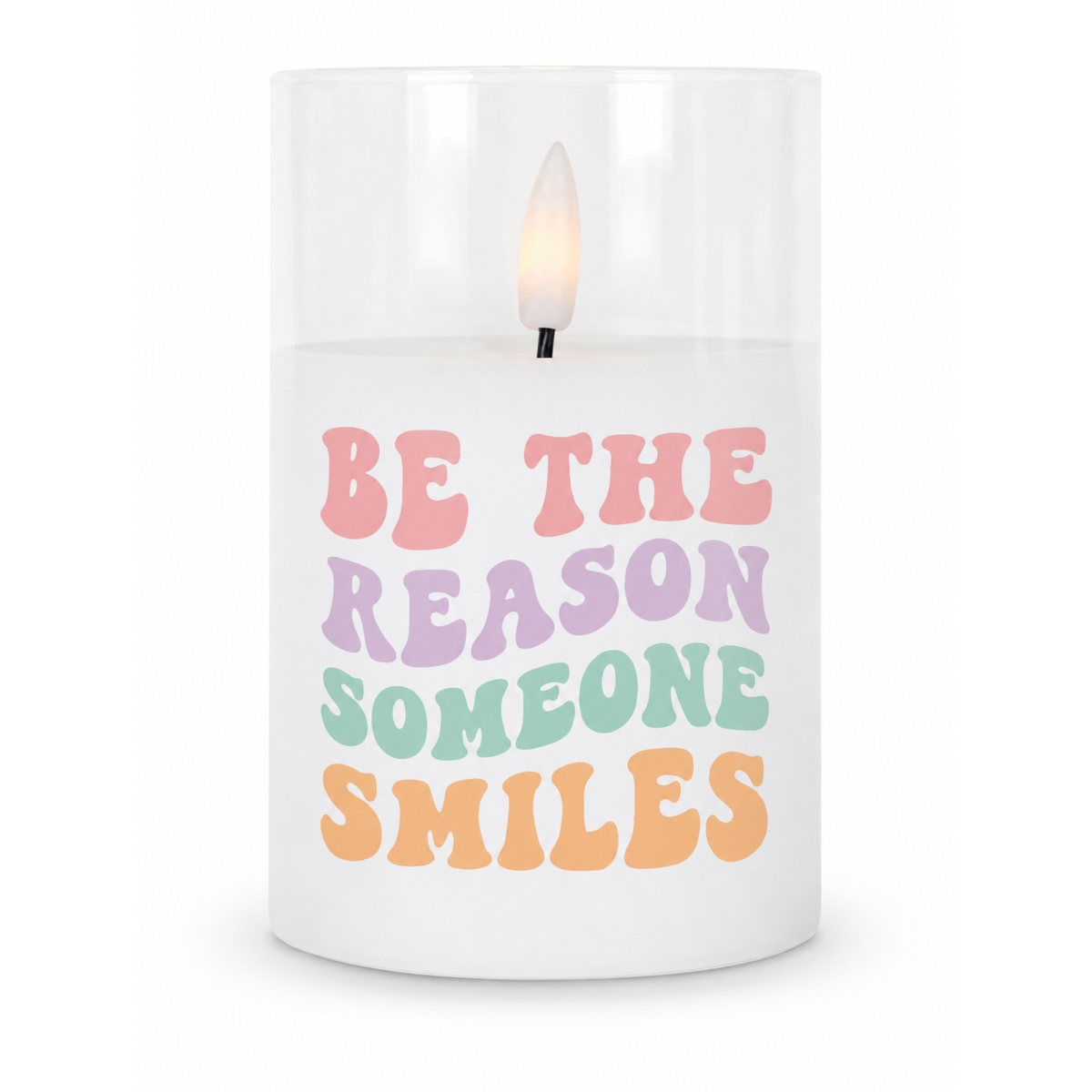 CNDLED42 LED Candle Be The Reason Someone Smiles