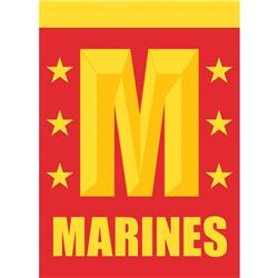 1966 13 x 18 in. Garden Outdoor Flags