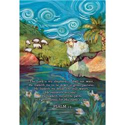 FLAG-1029 23 rd Psalm Outdoor Garden Flag