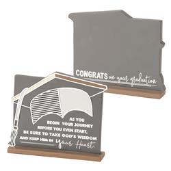 FIGR-135 Tabletop Plaque Figurine - Congrats on Your Graduation