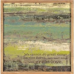 PLKWW-42 16 x 16 in. Origins Green We Cannot Picture Frames