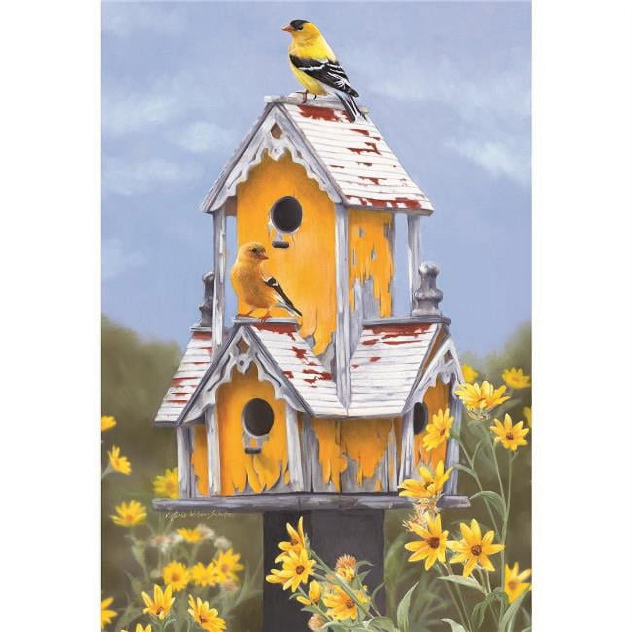 13 x 18 in. House Hunting Polyester Garden Flag