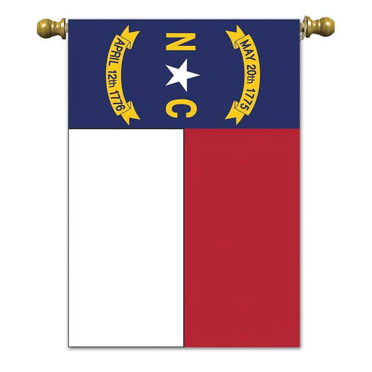 13 x 18 in. North Carolina Garden Flag