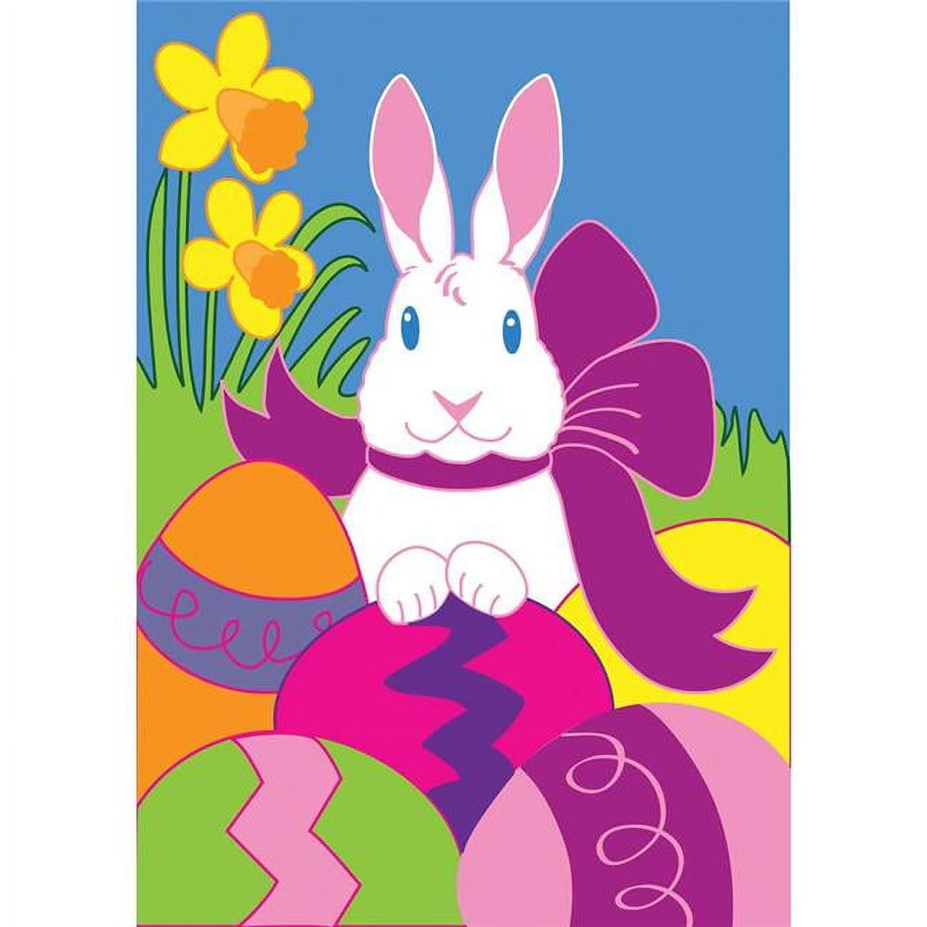 13 x 18 in. Easter Bunny Garden Flag