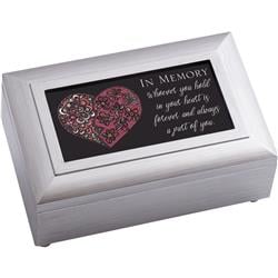 PM5862C Breavement Music Box  Petite Music Locket Box