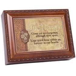 MB2165 Breavement Music Box - In Memory Gone Yet Not Forgotten