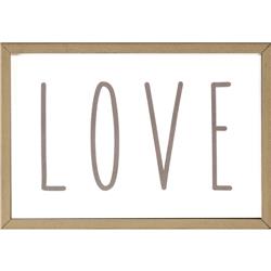 Picture of Dicksons 24M-64-840 6 x 4 in. Love Framed Wood Wall Plauque