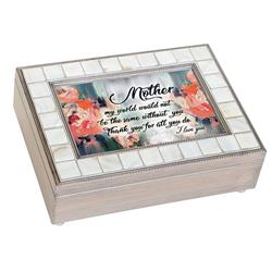 MP72GB Mother - Music Keepsake Box, Wood -  DICKSONS