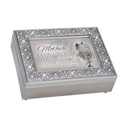 FM106SGB Daughter I Love You - Music Keepsake Box, Silver Metal Chest -  DICKSONS