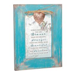 LF74T You are Braver Stronger Loved Photo Frame - 4 x 6 in.
