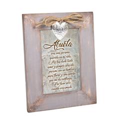 LFS81GR Spanish & Abuela Eres Una Persona Querida Photo Frame - 4 x 6 in.