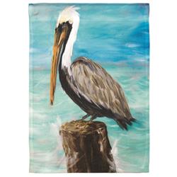 Flag Print Pelican On Post - Large - 30 x 44 in. - Durable Polyester