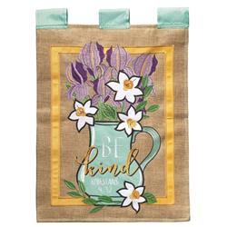 FLAG-2056 Flag Double Applique Be Kind Eph.4-32 Blap Garden
