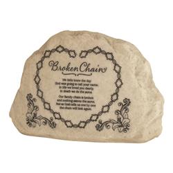 Picture of Dicksons ROCKR-4 6 in. Garden Rock Broken Chain Resin