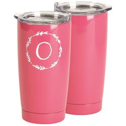 Picture of Dicksons SSTUMPK-15 20 oz Tumbler O Monogram Stainless Steel, Pink