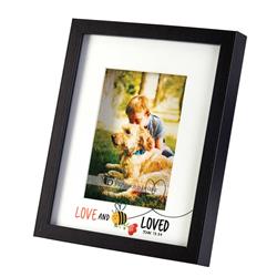 Picture of Dicksons FRMWDBL-810-71 5 x 7 in. Love & Bee Loved Psalm 37-4 Wall Decor Photo