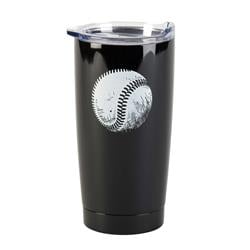 Picture of Dicksons SSTUMB-103 20 oz Baseball Play Hard Pray Tumbler