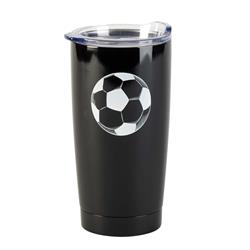 Picture of Dicksons SSTUMB-106 20 oz Soccer Play Hard Pray Tumbler