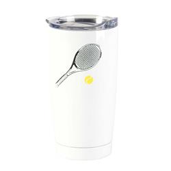 Picture of Dicksons SSTUMW-134 20 oz Tennis Play Hard Pray Harder Tumbler