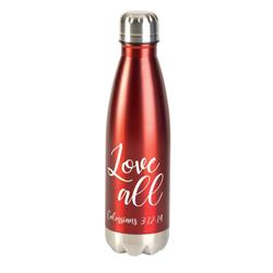 Picture of Dicksons SSWBR-2 17 oz Love All Colossians 3-12-14 Water Bottle, Red