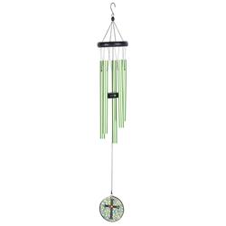 Picture of Dicksons WCA-122 35 in. Sail Blue & Green Cross Windchime