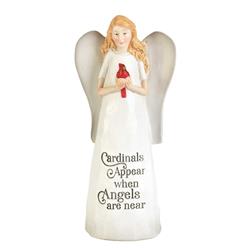 Picture of Dicksons ANGR-338 6 in. Cardinals Appear When Resin Angel Figurine