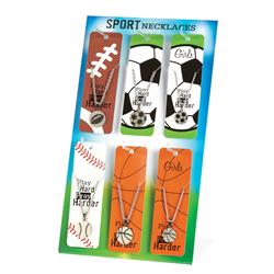 Picture of Dicksons SD-518DA 8 x 14 in. Play Hard Pray Harder Necklace Display & Board Assortment