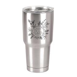 Picture of Dicksons SSTUM-114 30 oz She Rises Proverbs 31-15 Tumbler