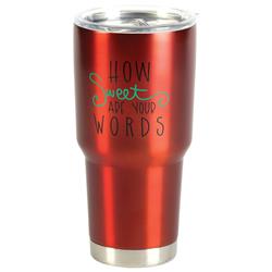 Picture of Dicksons SSTUM30R-3 30 oz How Sweet Are Your Tumbler, Red
