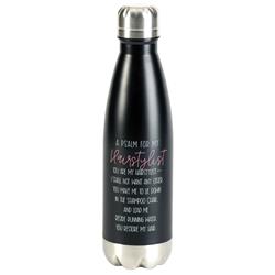 Picture of Dicksons SSWBBLK-6 17 oz Psalm for Hairstylist Water Bottle