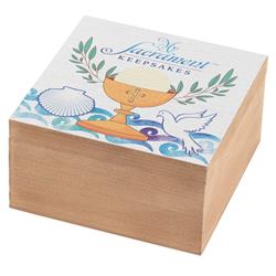 WOODBOX-119 My Sacrament Keepsakes MDF Keepsake Box
