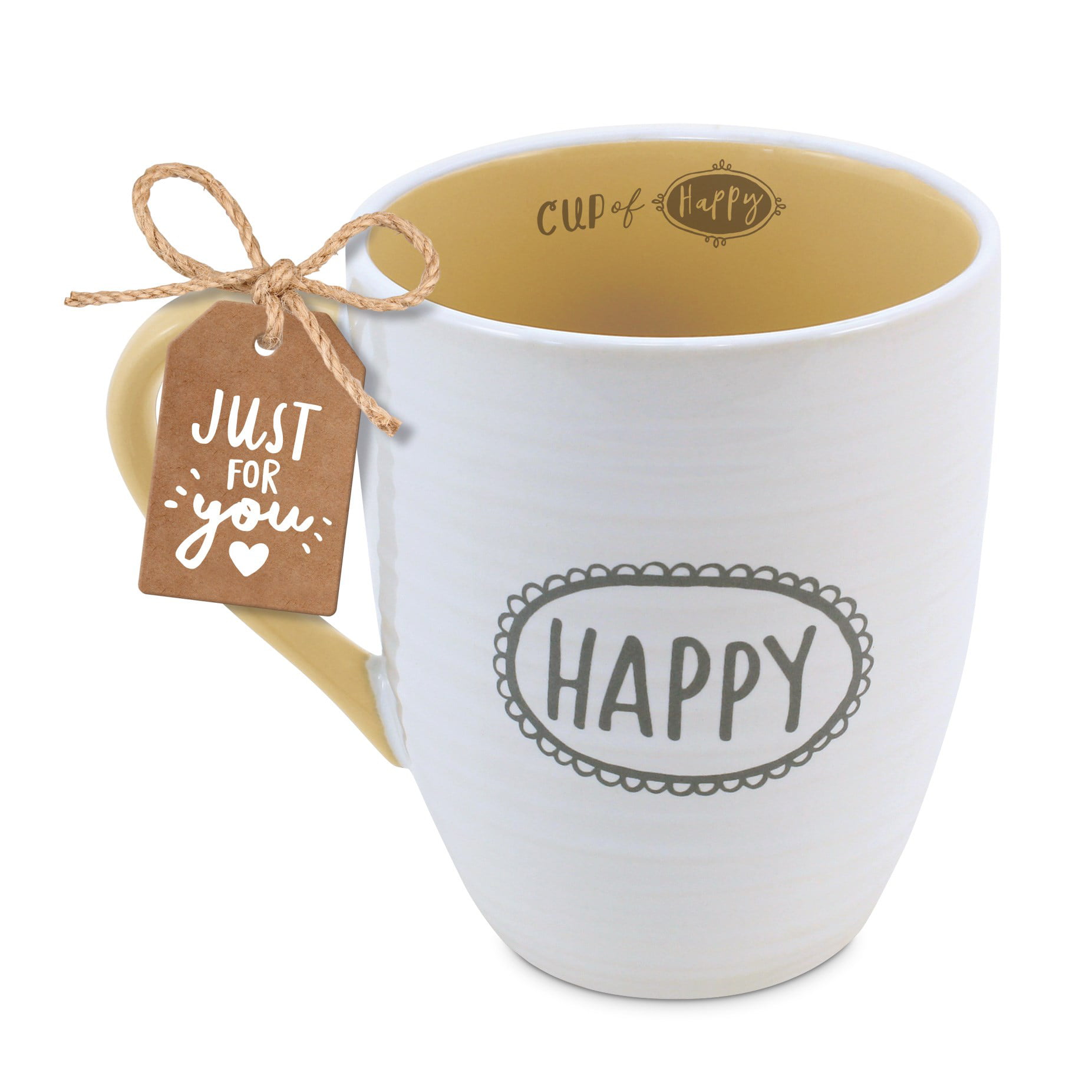 Picture of LCP 18227 14 oz Scripture Ink Happy Coffee Cup