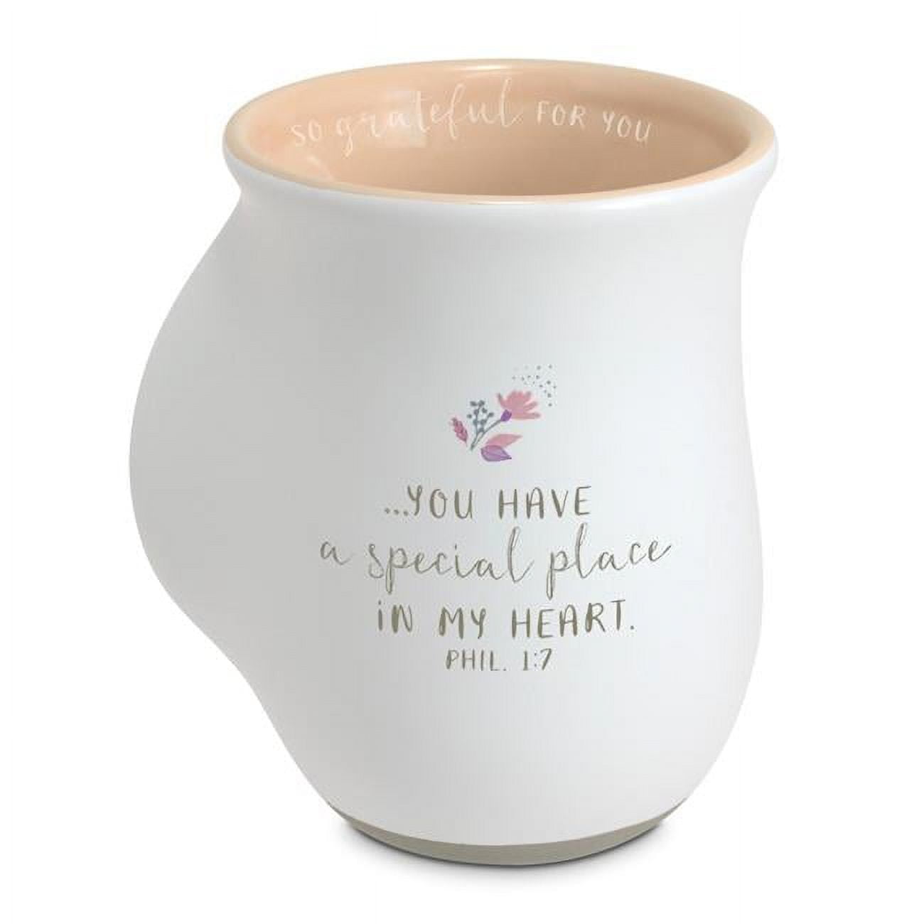 Picture of LCP 18723 18 oz So Grateful White Handwarmer Mug