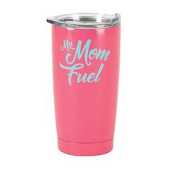 Picture of Dicksons SSTUMPK-25 20 oz Tumbler My Mom Fuel Stainless Steel Pink Travel Mug