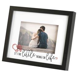 Picture of Dicksons FRMWDBL-108-53 5 x 7 in. Framed Wall Its The Little Wood & Glass Black Photo